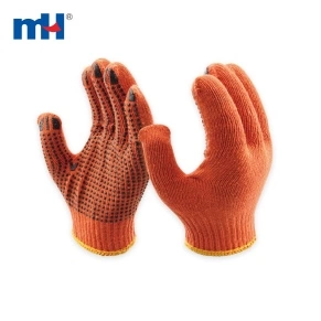 PVC Grip Dots Working Gloves