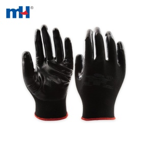 Heavy Duty Gloves Coated with Nitrile