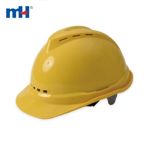 Ventilated Safety Helmet with Rain Gutter