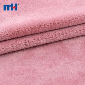 Double Sided Polyester Flannel Fabric