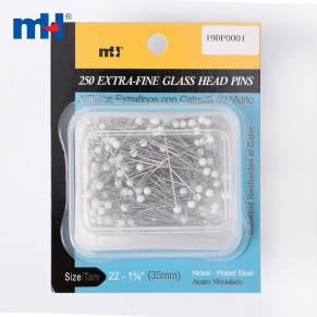 35mm Extra-fine Glass Head Sewing Pins