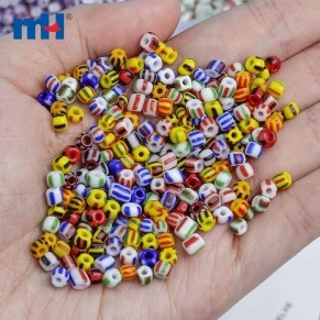 Striped Seed Beads