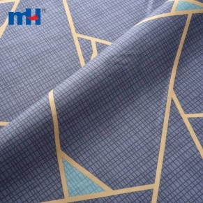 Geometric Printed Bedding Fabric