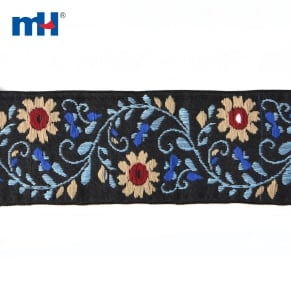 Traditional Jacquard Curtain Embroidery Tape